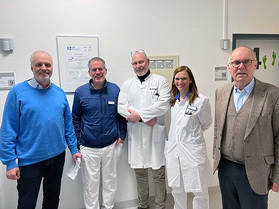 Re-Zertifizierungsaudit Fußchirurgie